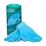 Увлажняющие перчатки с гелевой пропиткой, цвет голубой SPA Belle - купить средство для увлажнения кожи в интернет-магазине MaximDeo.ru
