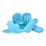 Комплект перчаток и носков с гелевой пропиткой, цвет голубой SPA Belle - купить средство для увлажнения кожи в интернет-магазине MaximDeo.ru
