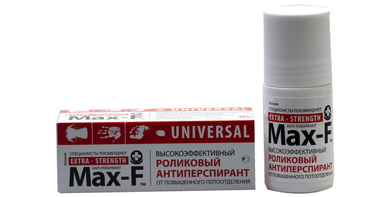 Антиперспирант "Max-F 30%" против потливости лица
