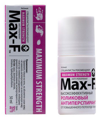 Антиперспирант Max-F NoSweat 35%